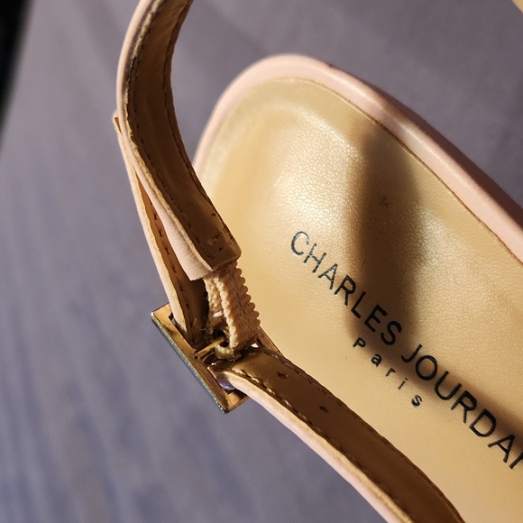 Ladies Charles Jourdan heels, size 9, baby pink - Picture 11 of 11